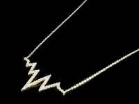 گردنبند طلا طرح ضربان