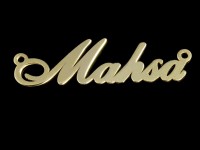 پلاک اسم مهسا (لاتین)