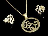 نیمست طلای شاخه گل