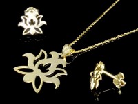 نیمست طلای گل نیلوفر آبی