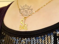 پلاک اسم فاطمه فارسی