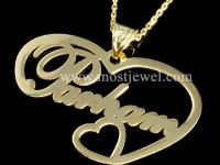 پلاک اسم طلای پرهام