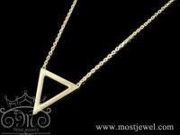 گردنبند طلا مثلثی