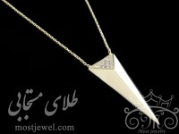 گردنبند طلا تیفانی طرح منشور