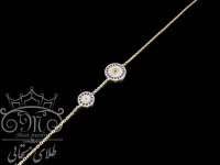 دستبند طلای چشم و نظر دوتایی