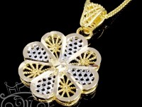 پلاک فیوژن گل طلا