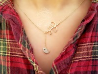 گردنبند پرنده و شاخه