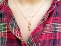 گردنبند طلای نرگس