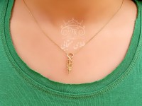 گردنبند قلب و کلید