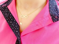 گردنبند بینهایت و قلب