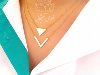 گردنبند مالتی لایر کمان و مثلث