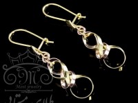 گوشواره فنسی حلقه ای