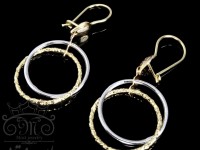 گوشواره دو حلقه