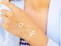 تمیمه طلای قلب و ضربان