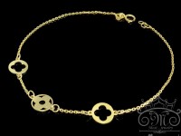 دستبند طلای ونکلیف