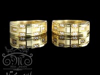 حلقه ست پارمیس نگین مستطیل