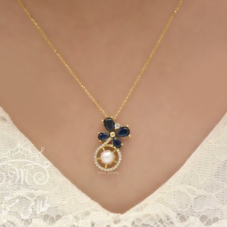 گردنبند تنسی مروارید