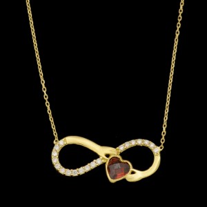 گردنبند بی نهایت و قلب