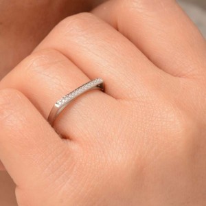 انگشتر مربعی آوا