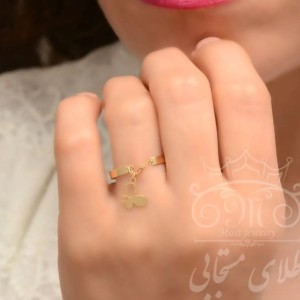انگشتر آویزدار پروانه