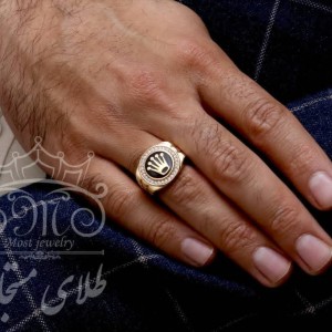 انگشتر تاج مردانه