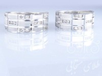 ست حلقه طلای سفید