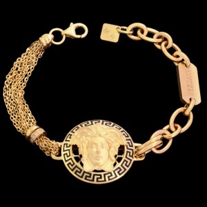 دستبند طلا 18 عیار زنانه ورساچه کد v1