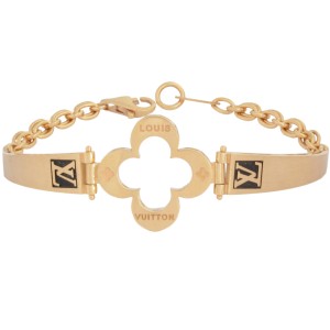 دستبند طلا 18 عیار زنانه لویس ویتون