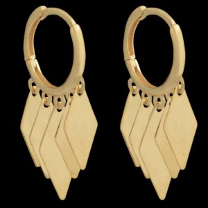 گوشواره رکو لوزی