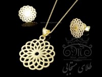 نیم ست طلا شرقی پیرایه