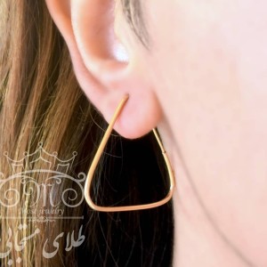 گوشواره مینیمال مثلث