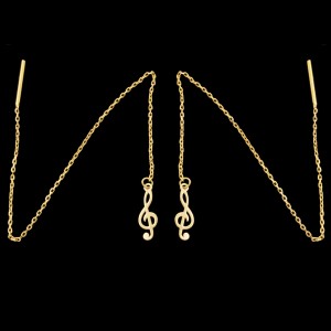 گوشواره طلا 18 عیار زنانه طلای مستجابی مدل سل کد 34