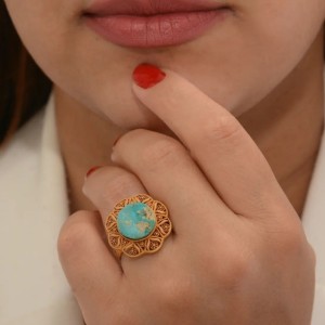 انگشتر فیروزه