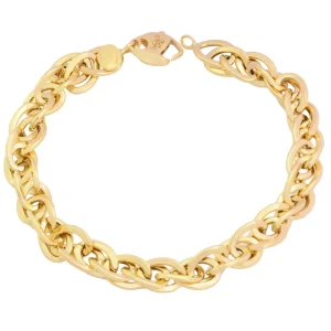 دستبند طلا 18 عیار زنانه طلای مستجابی کد M26