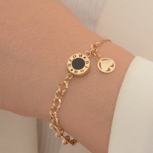 دستبند طلا 18 عیار زنانه طلای مستجابی کد Di18