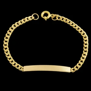 دستبند طلا 18 عیار زنانه طلای مستجابی کد 6750