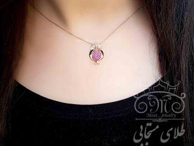 گردنبند انار طلا