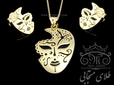 نیمست ماسک طلا