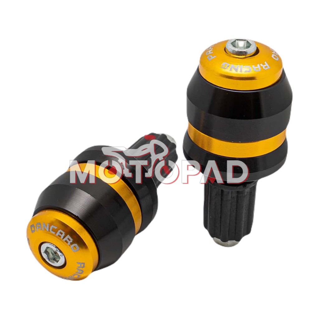 وزنه فرمان اسپرت موتور سیکلت مدل مشکی طلایی