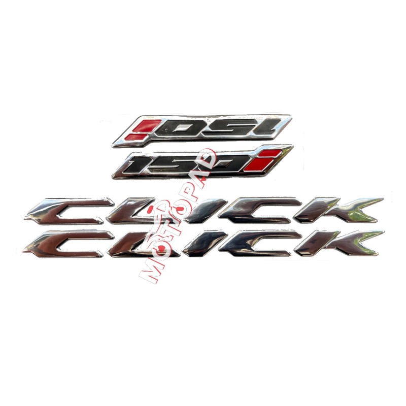 مارک پلاستیکی برجسته موتور سیکلت مدل کلیک 150