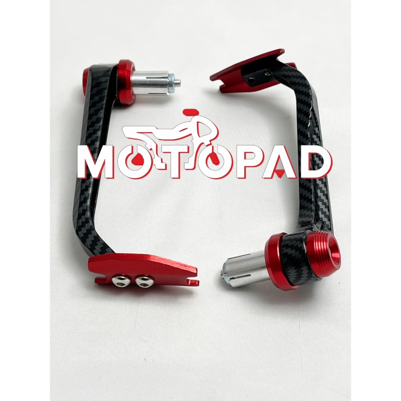 هندگارد کربن موتور سیکلت مدل قرمز