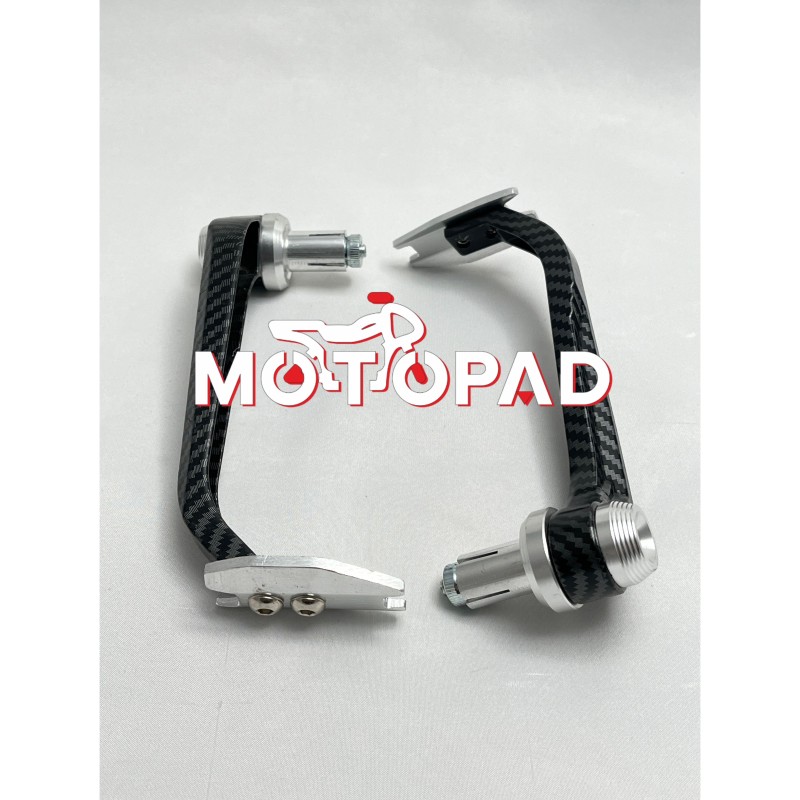 هندگارد کربن موتور سیکلت مدل نقره ای