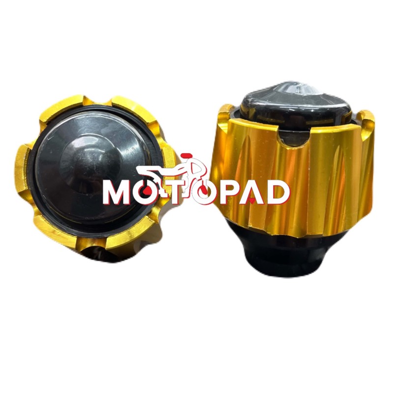 پروتکشن چرخ جلو موتور سیکلت ستاره ای مدل مشکی طلایی