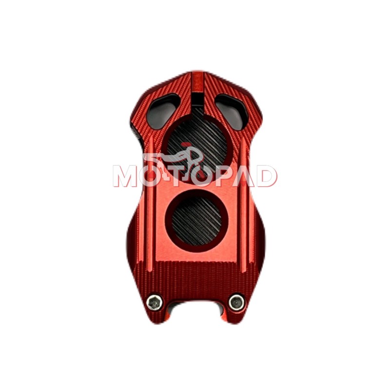 کاور ریموت فلزی cnc مدل مشکی قرمز