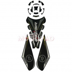 پد کامل باک ژله ای موتورسیکلت CF Moto Race مدل مشکی