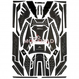 پد کامل بدنه ژله ای موتورسیکلت Honda ADV 160 مدل کربن