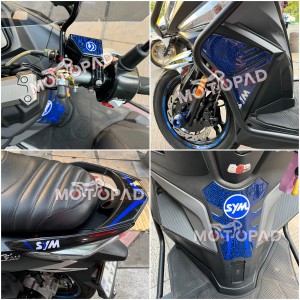 نمونه کار نصب شده پد کامل بدنه  Sym J200