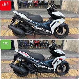 نمونه نصب شده ست کامل برچسب ایروکس