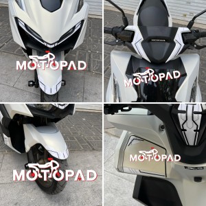 نمونه کار نصب شده پد کامل بدنه کلیک160 و واریو 160