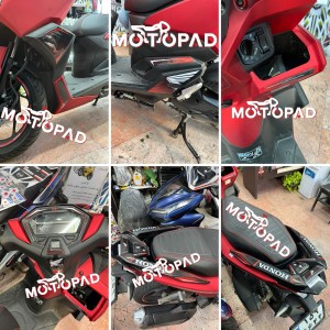 نمونه کار نصب شده پد کامل بدنه کلیک160 و واریو 160